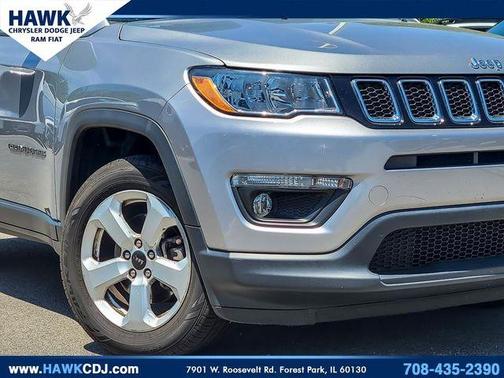 Billet Silver Metallic Clearcoat 2018 Jeep Compass Latitude