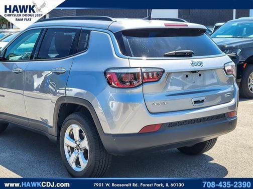 Billet Silver Metallic Clearcoat 2018 Jeep Compass Latitude