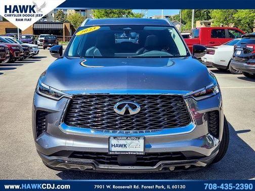 Graphite Shadow 2023 INFINITI QX60 Luxe