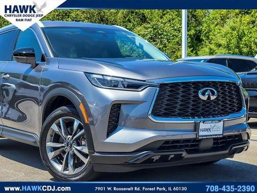 Graphite Shadow 2023 INFINITI QX60 Luxe