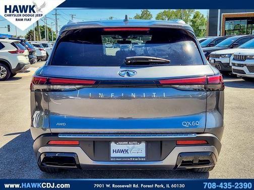 Graphite Shadow 2023 INFINITI QX60 Luxe