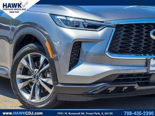 Graphite Shadow 2023 INFINITI QX60 Luxe
