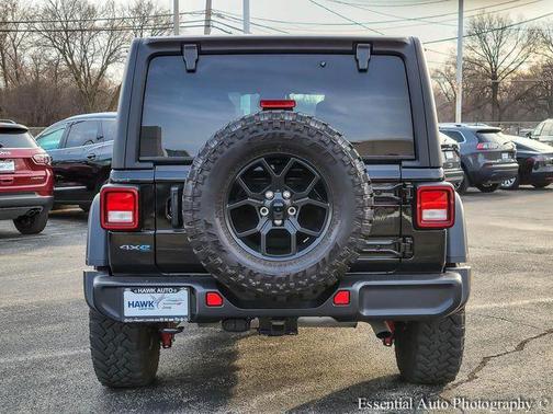 Black Clearcoat 2025 Jeep Wrangler 4xe Sport