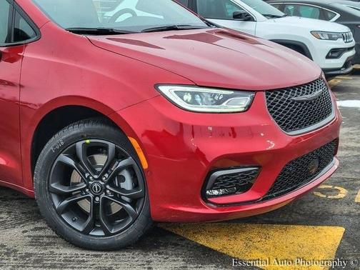 Red 2026 Chrysler Pacifica Select