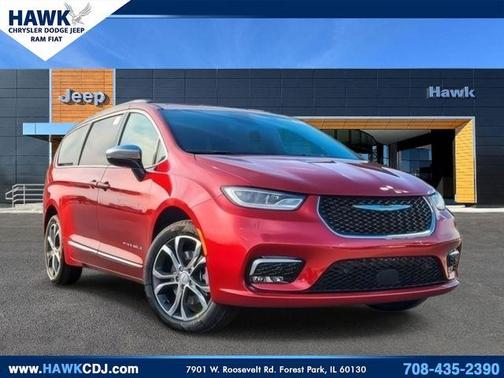Red 2026 Chrysler Pacifica Pinnacle