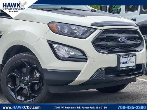 Diamond White 2022 Ford EcoSport SES