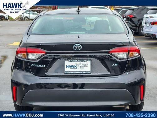 Midnight Black Metallic 2024 Toyota Corolla LE