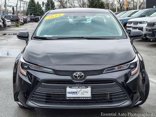 Midnight Black Metallic 2024 Toyota Corolla LE