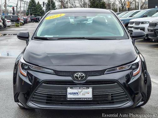 Midnight Black Metallic 2024 Toyota Corolla LE