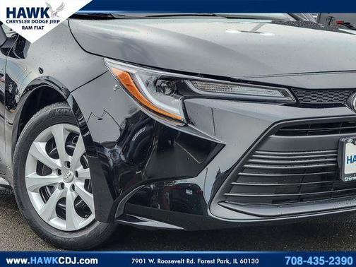 Midnight Black Metallic 2024 Toyota Corolla LE