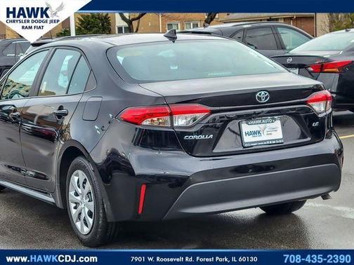 Midnight Black Metallic 2024 Toyota Corolla LE