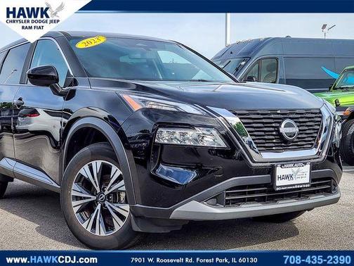 Black 2023 Nissan Rogue SV