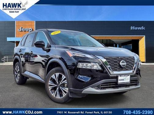 Black 2023 Nissan Rogue SV SUV