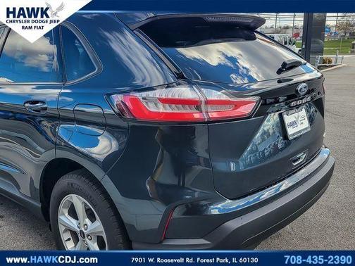 Stone Blue Metallic 2024 Ford Edge SE