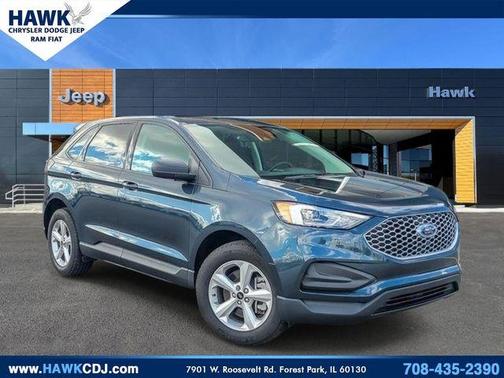 Stone Blue Metallic 2024 Ford Edge SE