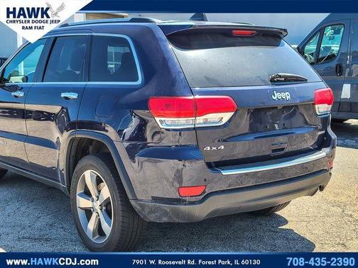True Blue Pearlcoat 2016 Jeep Grand Cherokee Limited