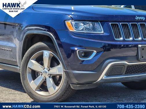 True Blue Pearlcoat 2016 Jeep Grand Cherokee Limited