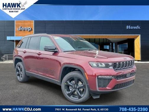 Velvet Red Pearlcoat 2026 Jeep Grand Cherokee Limited