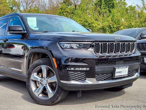 Diamond Black 2021 Jeep Grand Cherokee L Limited