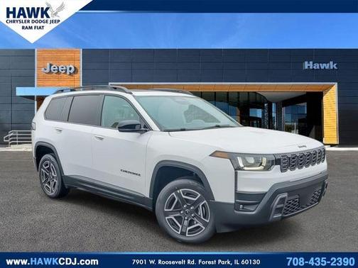 Bright White Clearcoat 2026 Jeep Cherokee LAREDO/LIMITED