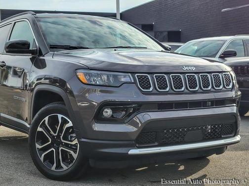 Diamond Black 2024 Jeep Compass Limited