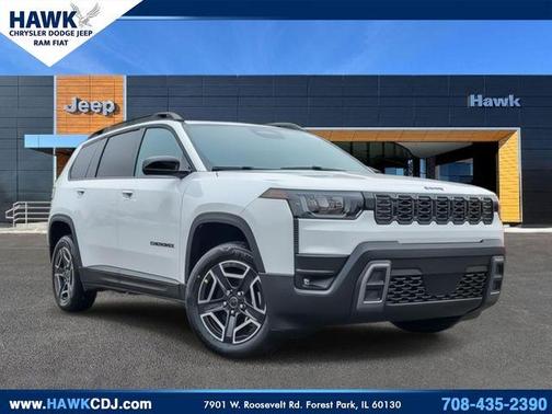 Bright White Clearcoat 2026 Jeep Cherokee LAREDO/LIMITED
