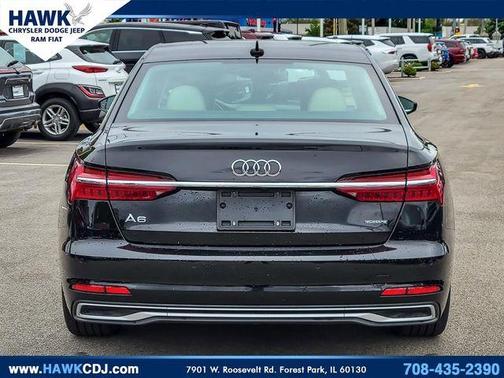 Brilliant Black 2024 Audi A6 45 Premium