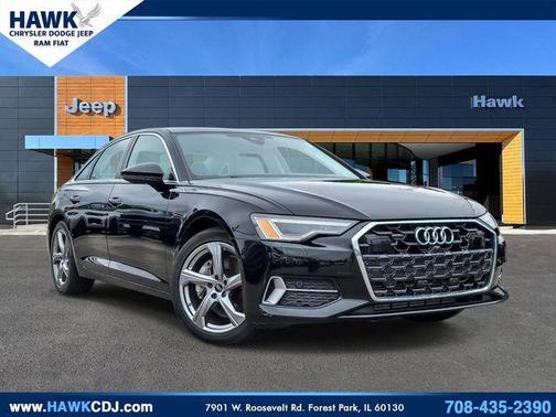 Brilliant Black 2024 Audi A6 45 Premium