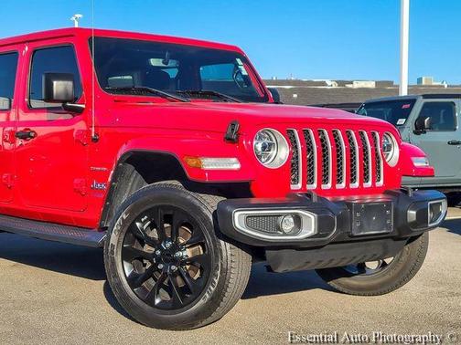 Firecracker Red Clearcoat 2021 Jeep Wrangler Unlimited 4xe Sahara