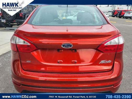 Chili Pepper Red 2019 Ford Fiesta SE