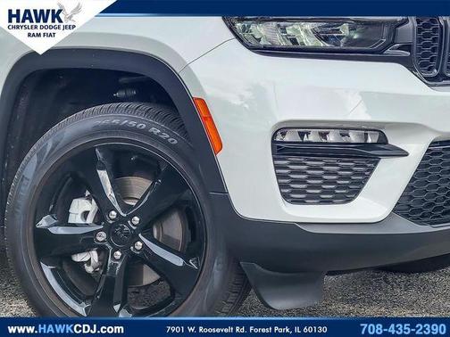 Bright White Clearcoat 2023 Jeep Grand Cherokee Limited
