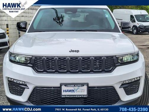 Bright White Clearcoat 2023 Jeep Grand Cherokee Limited