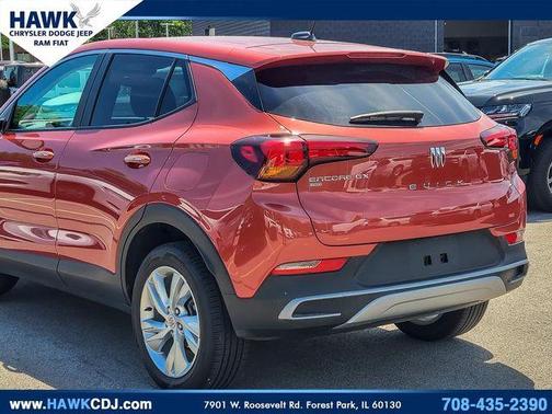 Sunrise Red Metallic 2024 Buick Encore GX Preferred