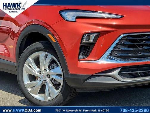 Sunrise Red Metallic 2024 Buick Encore GX Preferred