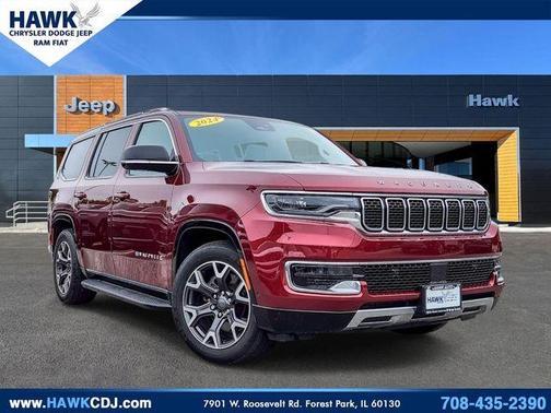 Velvet Red Pearlcoat 2024 Jeep Wagoneer Series III