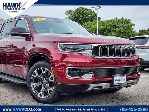 Velvet Red Pearlcoat 2024 Jeep Wagoneer Series III