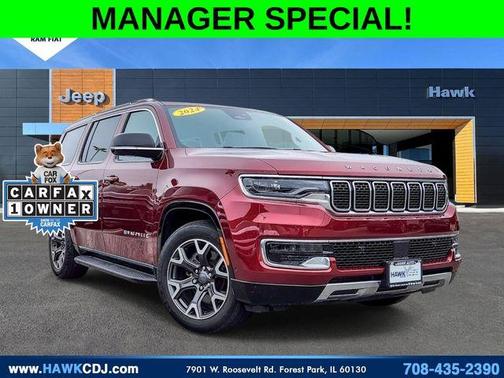 Velvet Red Pearlcoat 2024 Jeep Wagoneer Series III