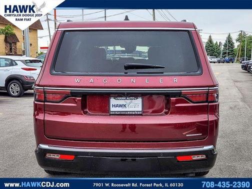 Velvet Red Pearlcoat 2024 Jeep Wagoneer Series III