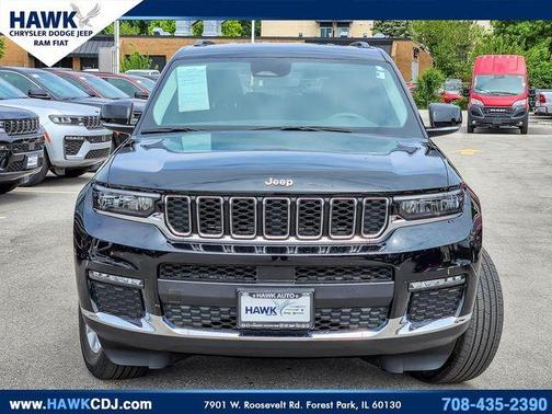 Diamond Black 2023 Jeep Grand Cherokee L Limited