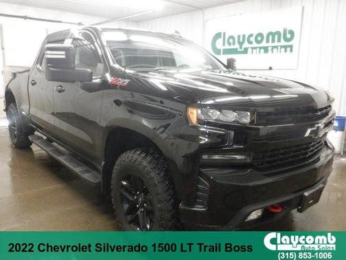 Black 2022 Chevrolet Silverado 1500 Limited LT Trail Boss