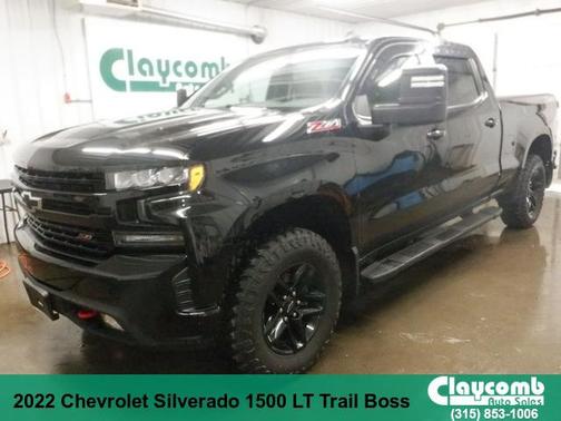Black 2022 Chevrolet Silverado 1500 Limited LT Trail Boss