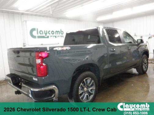 Gray 2026 Chevrolet Silverado 1500 LT