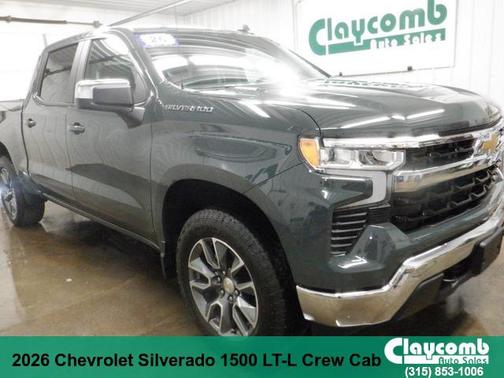 Gray 2026 Chevrolet Silverado 1500 LT