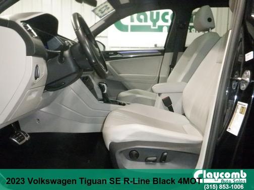 Black 2023 Volkswagen Tiguan 2.0T SE R-Line Black 4MOTION