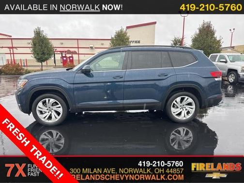 2022 Volkswagen Atlas 3.6L SE w/Technology