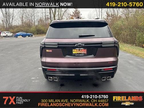 2026 Chevrolet Traverse RS