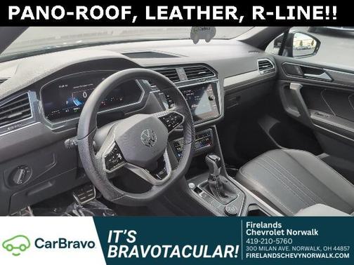 2024 Volkswagen Tiguan 2.0T SE R-Line Black