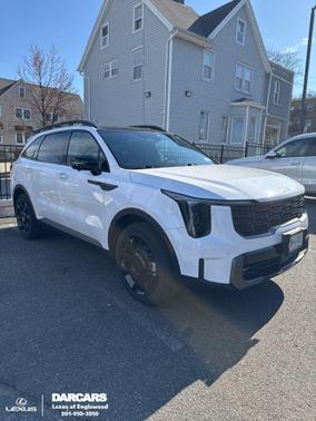 Glacial White Pearl 2025 Kia Sorento SX