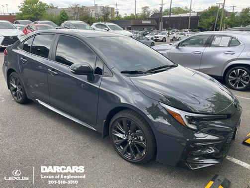 Midnight Black Metallic 2026 Toyota Corolla XSE