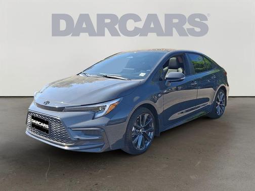 Midnight Black Metallic 2026 Toyota Corolla XSE